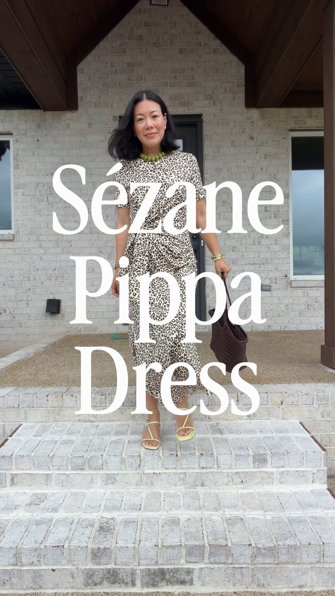 How I styled the @sezane leopard print Pippa dress! I love how soft and comfortable this dress is (feels like a tshirt) but the side tie details elevates it. Works most seasons but for summer I’ve paired it with butter yellow sandals and a chocolate brown leather bag.

#LTKootd #LTKPetite #LTKOver40