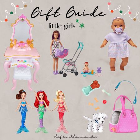 #giftsforgirls #toys #babydoll #kids #kidstoys #giftsforkids #barbie #barbiedolls #princessvanity #target #targetfinds #playdog 

#LTKGiftGuide #LTKsalealert #LTKkids