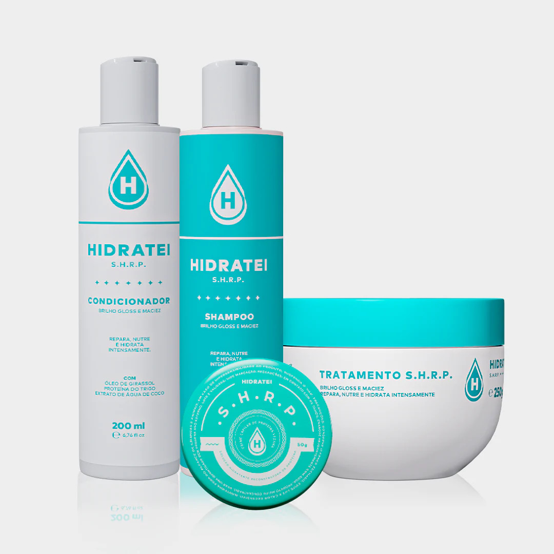 Kit Gloss + Proteína SHRP Grátis | Hidratei (BR)