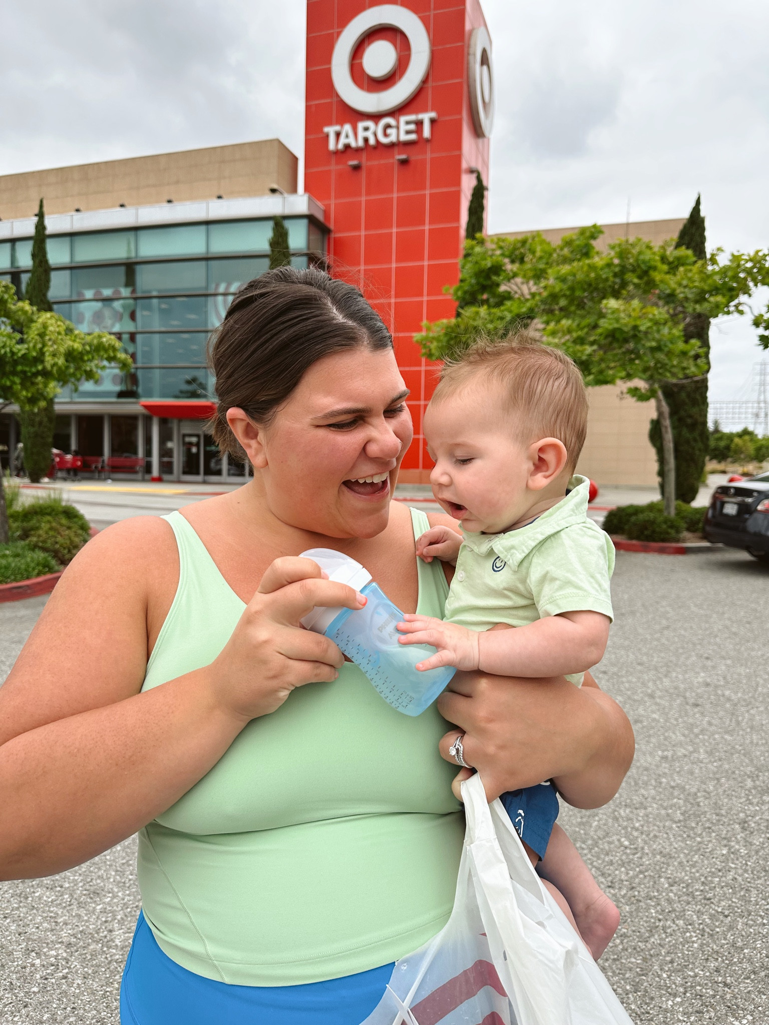 Love that Becketts favorite bottles are available at @target! @philipsavent #PhilipsAvent #ParentYourWay #AventPartner #Target #TargetPartner 

#LTKbaby