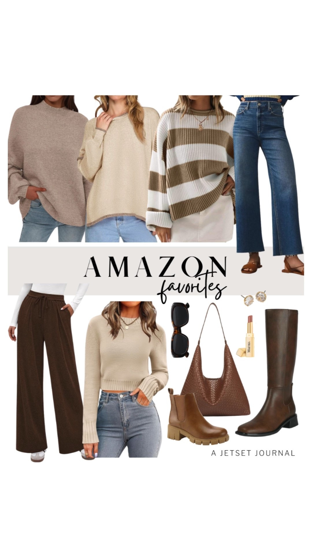 Check out these new Amazon favorites tha you can add to your cart now!
wide leg jeans, knee high boots, stud earrings, chelsea boots, maki yika lipstick, fall boots, fall sweaters, wardrobe refresh, amazon fashion, top picks, affordable style, amazon finds, cute tops, neutral top, fall style, outfit idea

#LTKSeasonal #LTKU #LTKFindsUnder50