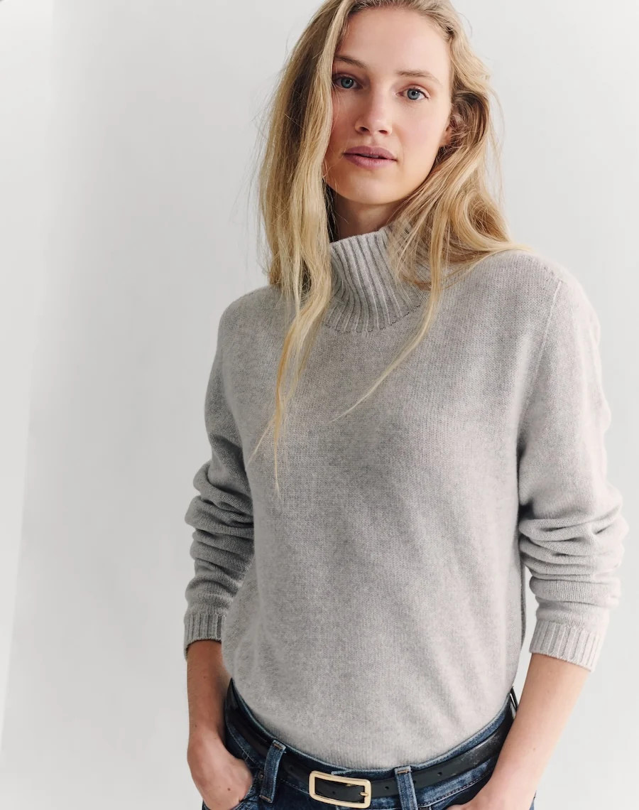 The New Classic Funnel - Cloud Grey | Navygrey