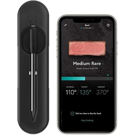 Yummly Smart Bluetooth Meat Thermometer - Graphite | HSN
