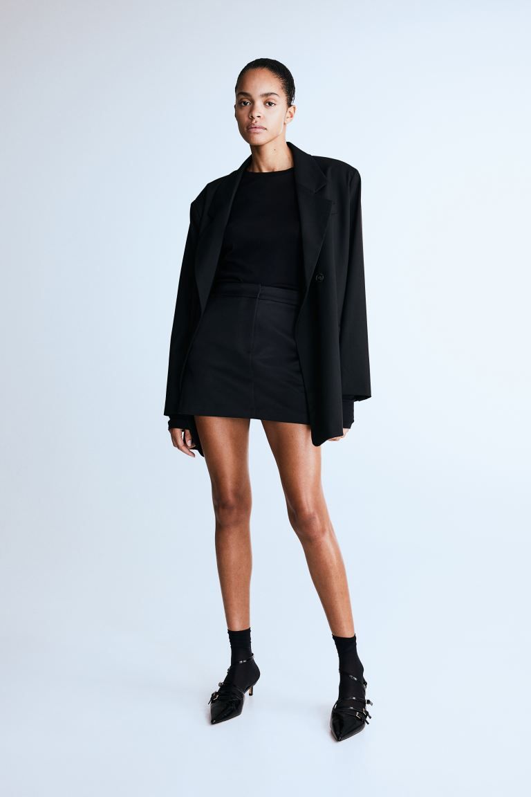 Mini Skirt - Black - Ladies | H&M US | H&M (US + CA)