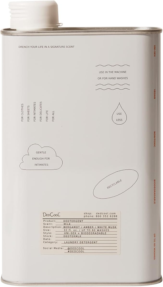 DedCool Liquid Laundry Dedtergent | Milk | Luxurious Fragrance Detergent | Removes Stains | Infus... | Amazon (US)