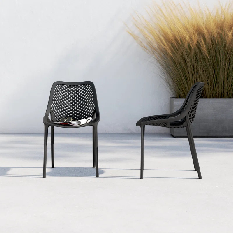 Farrah Stacking Patio Dining Chair | Wayfair North America