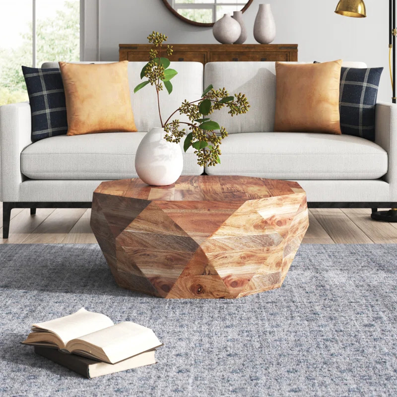 Abdia Solid Wood Solid Coffee Table | Wayfair North America