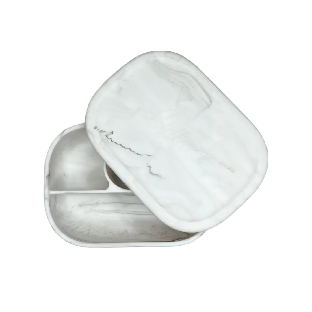 Hayden Bento Box - Marble White | Calla and Friends