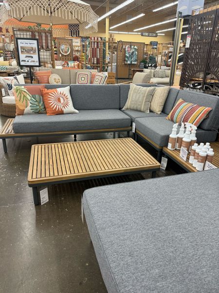 Love this outdoor sectional and it’s fairly priced too

Outdoor furniture/ summer / outdoor pillows / 

#LTKSaleAlert #LTKHome