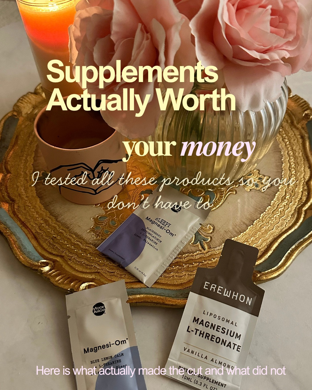The supplements that are actually worth your money and I spent months testing everything so you do not have to 🌿✨

#LTKwellness #LTKfindsunder50 #WellnessRoutine #SupplementsWorthIt #HealthyLifestyle

#LTKselfcare #LTKBeauty #LTKdayinmylife