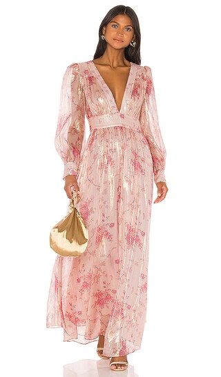Cyrena Dress in Pale Rose Pink | Revolve Clothing (Global)