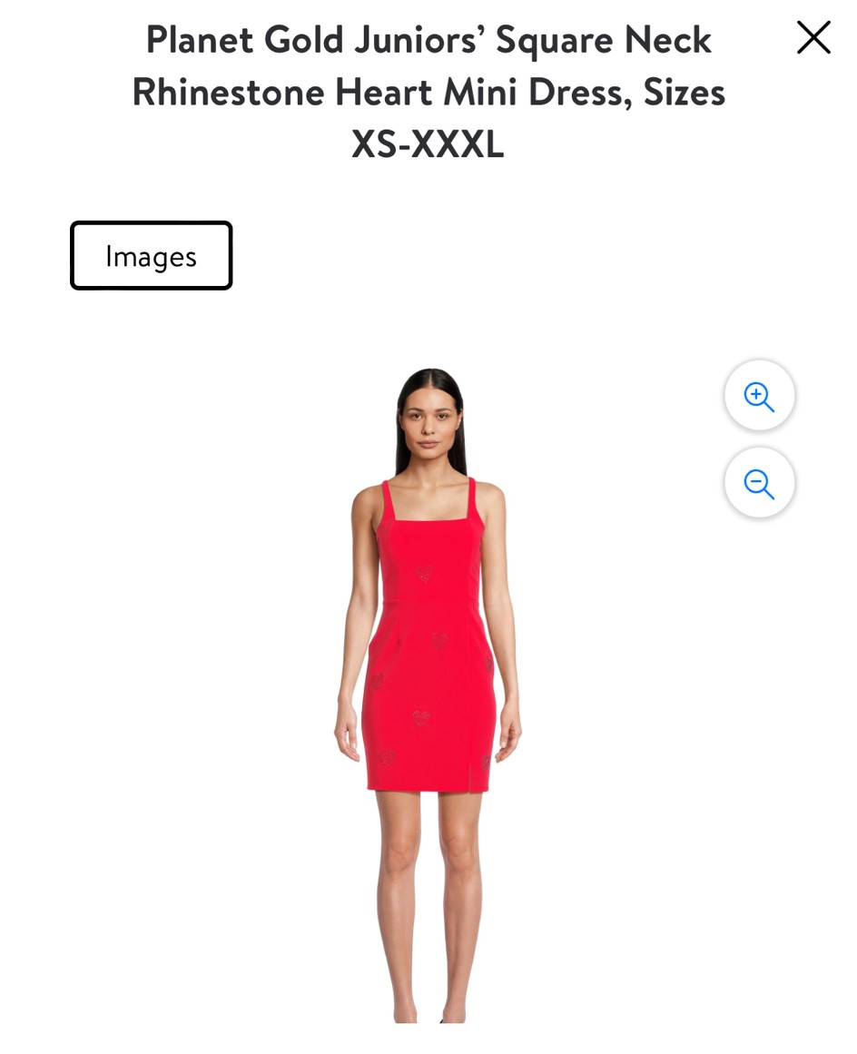 Valentines date night dress. Sexy red dress with rhinestone hearts. 

#LTKmidsize #LTKstyletip #LTKSeasonal