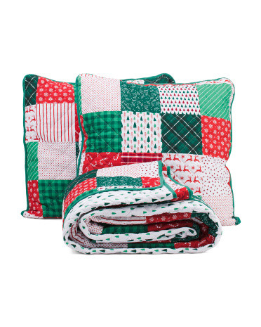 Holiday Patchwork Quilt Collection | TJ Maxx