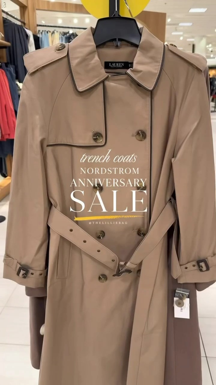 If you’re shopping NSale, these trench coats need to be on your radar 🤎✨ The kind of classic staple that instantly elevates any outfit and is worth investing in while they’re marked down! NSALE.

#LTKootd #LTKSeasonal #LTKSaleAlert