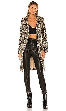 superdown Tala Wrap Coat in Leopard from Revolve.com | Revolve Clothing (Global)