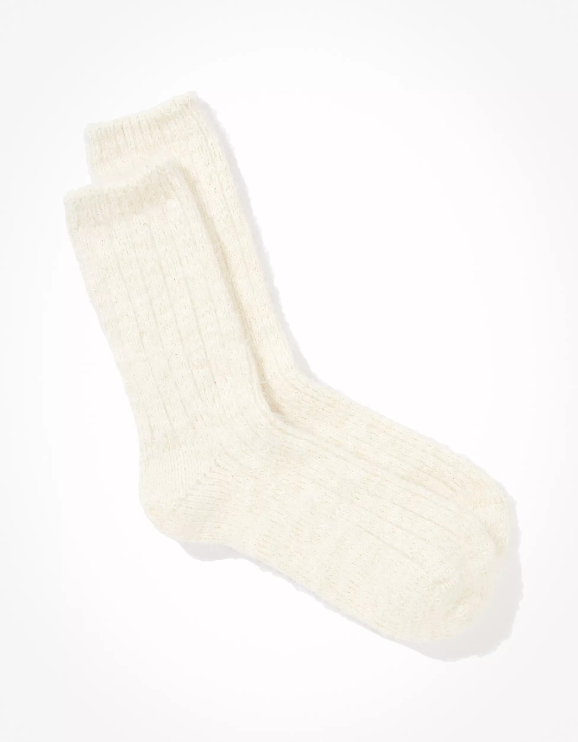 AE Shimmer Crew Socks | American Eagle Outfitters (US & CA)