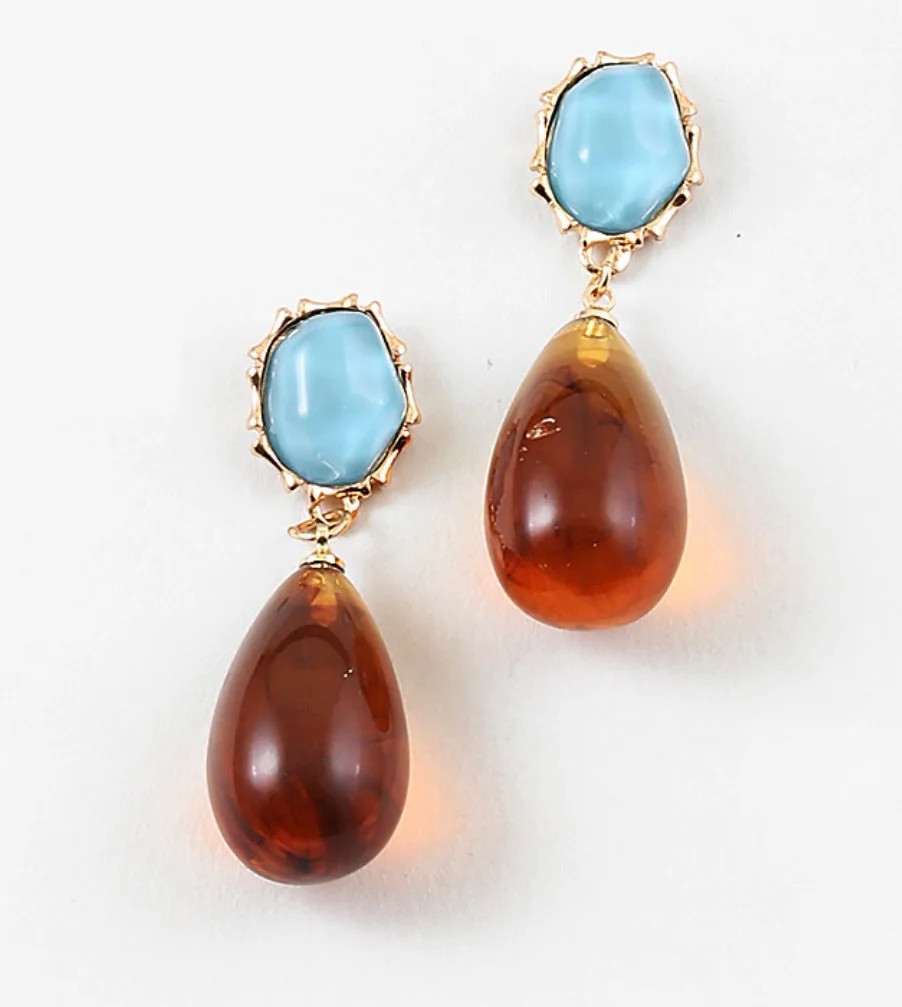 Amber Cove Earrings | Erin McDermott Jewelry