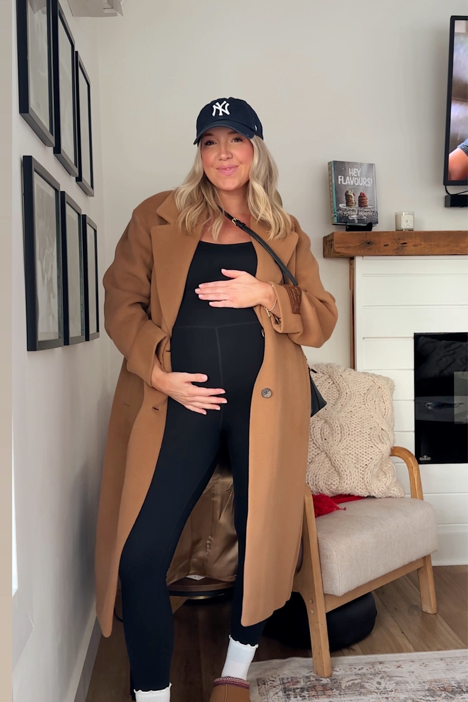 Romper is sold out & my jacket is a sprulge but I am OBSESSED, sized down to a small! 

#LTKSeasonal #LTKworkwear #LTKbump