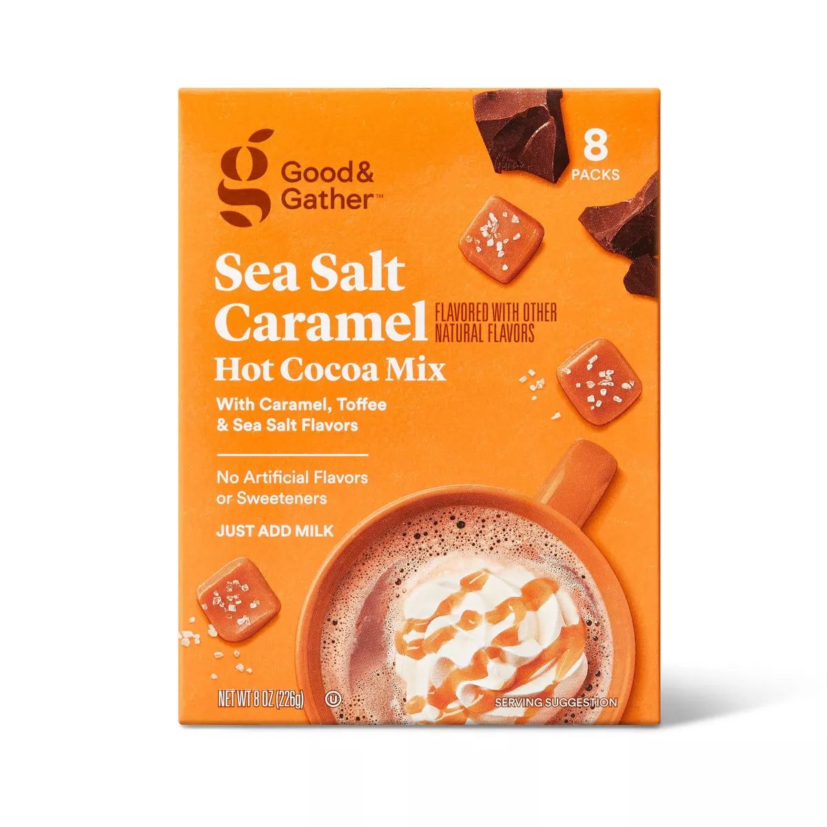 Sea Salt Caramel Hot Cocoa Mix - 8oz - Good & Gather™ | Target