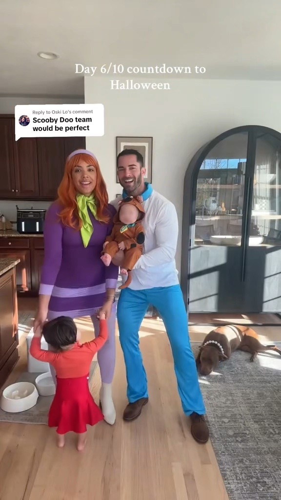 Scooby Doo theme family Halloween costume featuring Daphne, Fred Jones and Velma

#LTKKids #LTKHalloween #LTKFamily