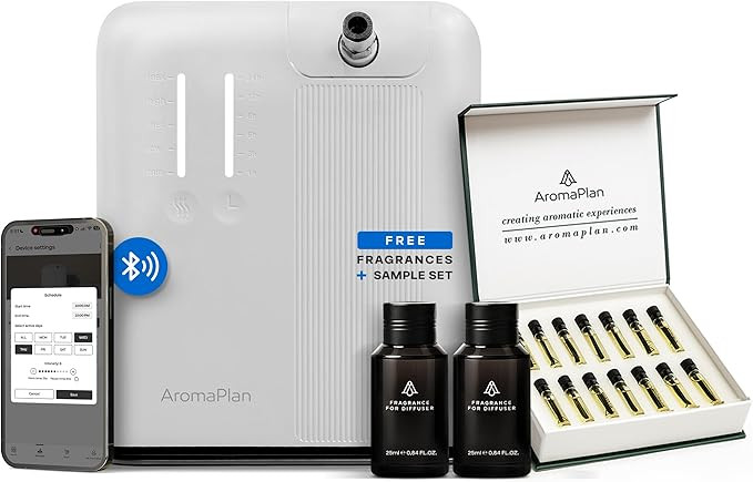 AromaPlan 5 Star Collection Cold Air Scent Diffuser, Whole House (Includes 2 Fragrances & 12 Set ... | Amazon (US)