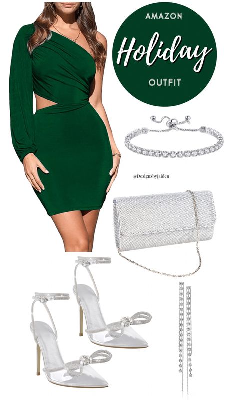 Hi Gorgeous!! You would look amazing in this holiday outfit from Amazon! ✨🎄Click the links below and follow me for daily finds 🤍 Happy Shopping!! 🫶🏻 

Holiday Dress, Holiday outfit, cocktail dress, cocktail party dress, women’s cocktail dress, elegant dresses, classy dresses, wedding guest dresses, wedding guest dress, Christmas dress, Christmas dresses, Christmas party dresses, Christmas outfits, Christmas party outfits, thanksgiving outfit, thanksgiving dress, thanksgiving outfit women, NYE outfit, NYE dresses, New Years dress, New Years dresses, New Years Eve Dresses, New Year’s Eve outfit, new years ever outfits, party outfits, party dresses, New Year’s Eve party dresses, event dress, formal dress, formal dresses, green dress, green dresses, holiday party dresses, one shoulder dress, Christmas 2022, Christmas gifts, gift ideas, gift guide, holiday, holiday gift guide, holiday gift ideas, winter outfits, winter dresses, fall dresses, winter wedding dresses, winter wedding guest dresses, baddie outfits, classy dresses, amazon, amazon favorites, silver jewelry, Christmas aesthetic, holiday aesthetic, thanksgiving outfits, thanksgiving outfit ideas, amazon favorites, amazon finds, amazon must haves, Amazon fashion, amazon dresses, amazon prime, amazon prime day, amazon deals, Amazon clothes, fall clothing, ootd, style inspo, outfits, outfits ideas, outfit inspo, cold weather outfits, heels, bracelets, earrings, silver shoes, silver heels, silver bracelet, silver earrings, diamond earrings, diamond bracelet, baddie winter outfits, trendy fashion, trendy outfits, timeless dresses, timeless style, work party dresses, business casual outfits, work party outfit, family party outfit, silver bag, clutch, silver clutch, silver purse, reunion dresses, beautiful dresses, dresses, dress #founditonamazon #dress #amazonfavorites #LTKSaleAlert 

#LTKunder50 #LTKitbag #LTKSeasonal #LTKwedding