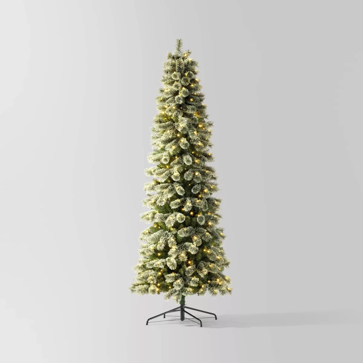 9' Pre-lit Slim Virginia Pine Artificial Christmas Tree White LED Lights - Wondershop™ | Target