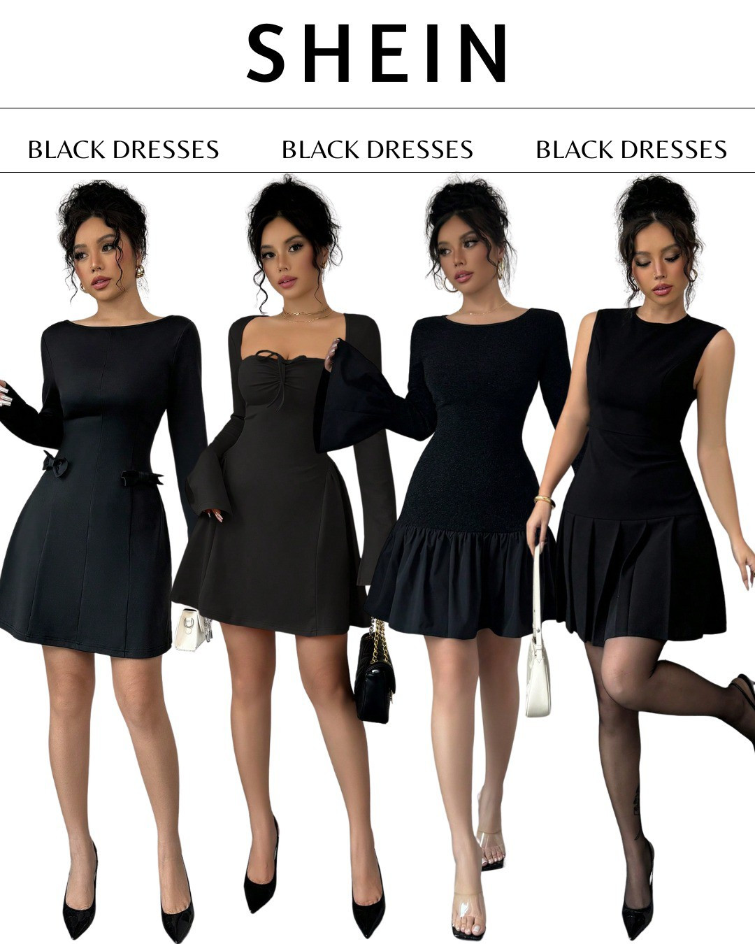 Shein black dresses

#LTKFindsUnder50 #LTKFindsUnder100 #LTKStyleTip