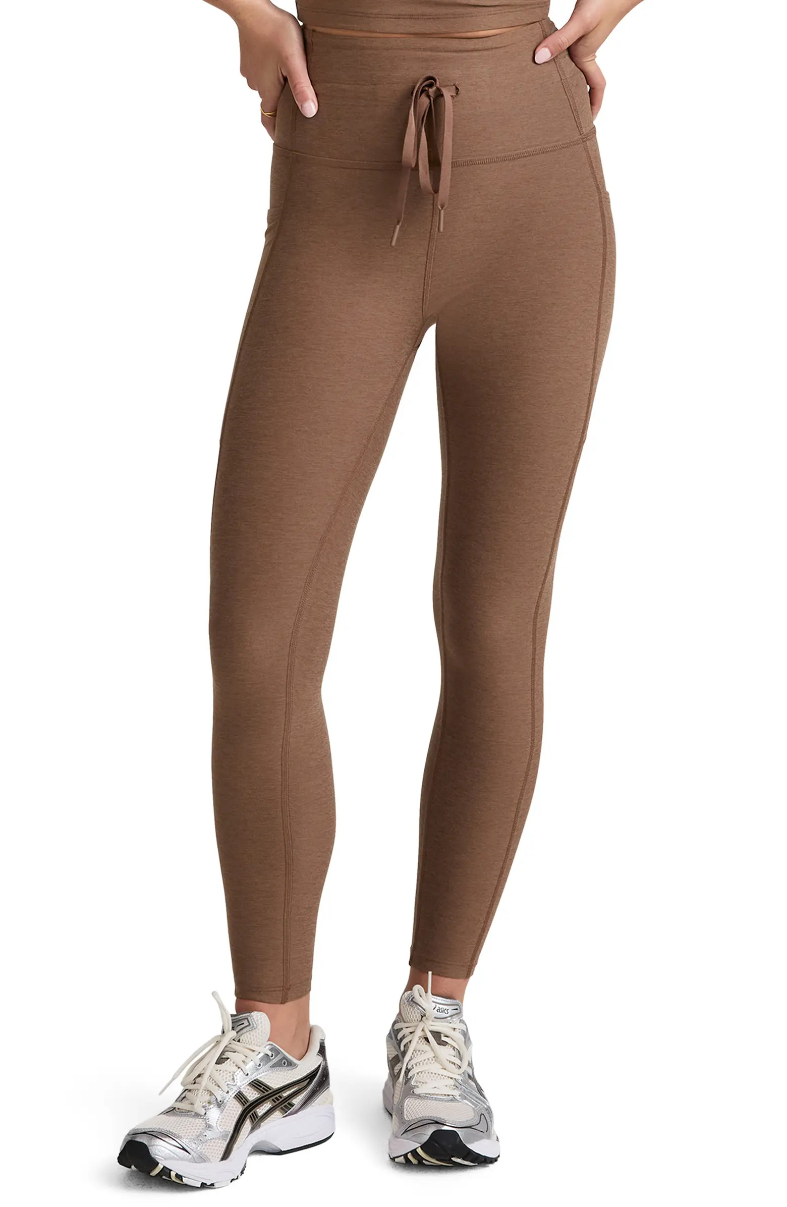Beyond Yoga Space Dye Pocket Midi Leggings | Nordstrom | Nordstrom