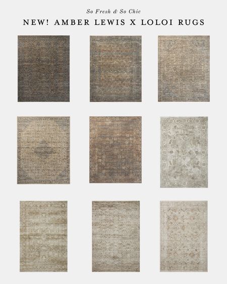 NEW! Amber Lewis Loloi rugs! The prettiest neutral rugs for everything from moody living rooms to layered bedrooms and textured nurseries.
-
Neutral rug - Amber Lewis rug - Loloi Amber Lewis rugs - Loloi rugs - textured rugs - living room rug - bedroom rug - dining room rug - beige rug - navy rug - sage denim oatmeal ivory grey - affordable rugs - area rugs - kitchen runner rugs neutral 

#LTKhome #LTKfindsunder100