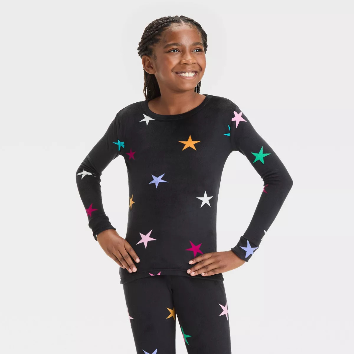 Kids' 2pc Snuggly Soft Snug Fit Pajama Set - Cat & Jack™ | Target