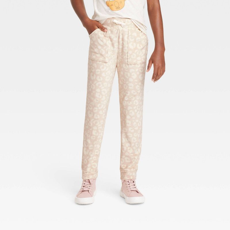 Girls' Micro Fleece Jogger Pants - Cat & Jack™ | Target