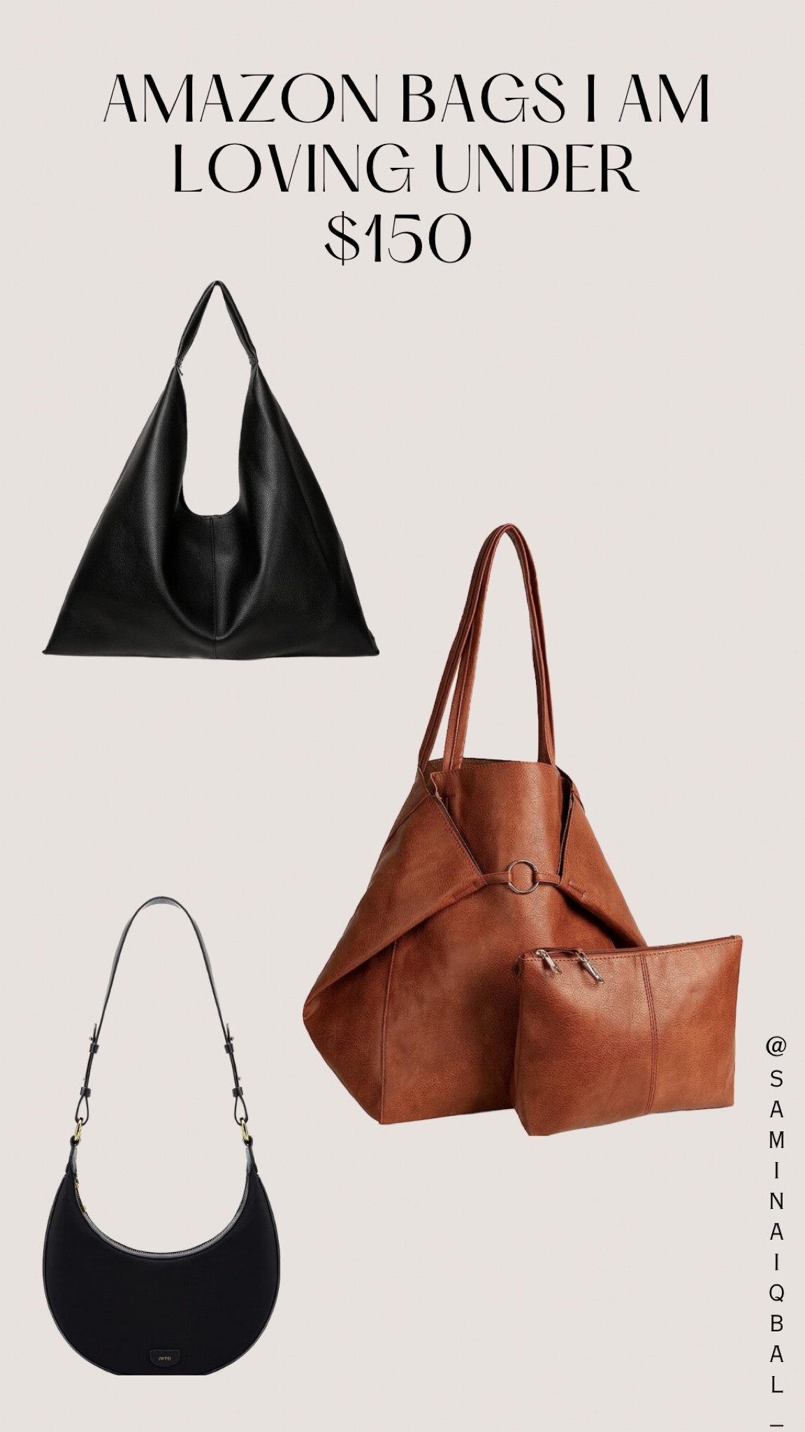 Fav bags under $150 !! #fallbags #amazonfinds 

#LTKitbag #LTKstyletip