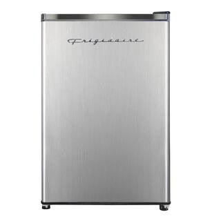 4.6 cu. ft. Retro Mini Fridge with Platinum Door Design with Freezer | The Home Depot