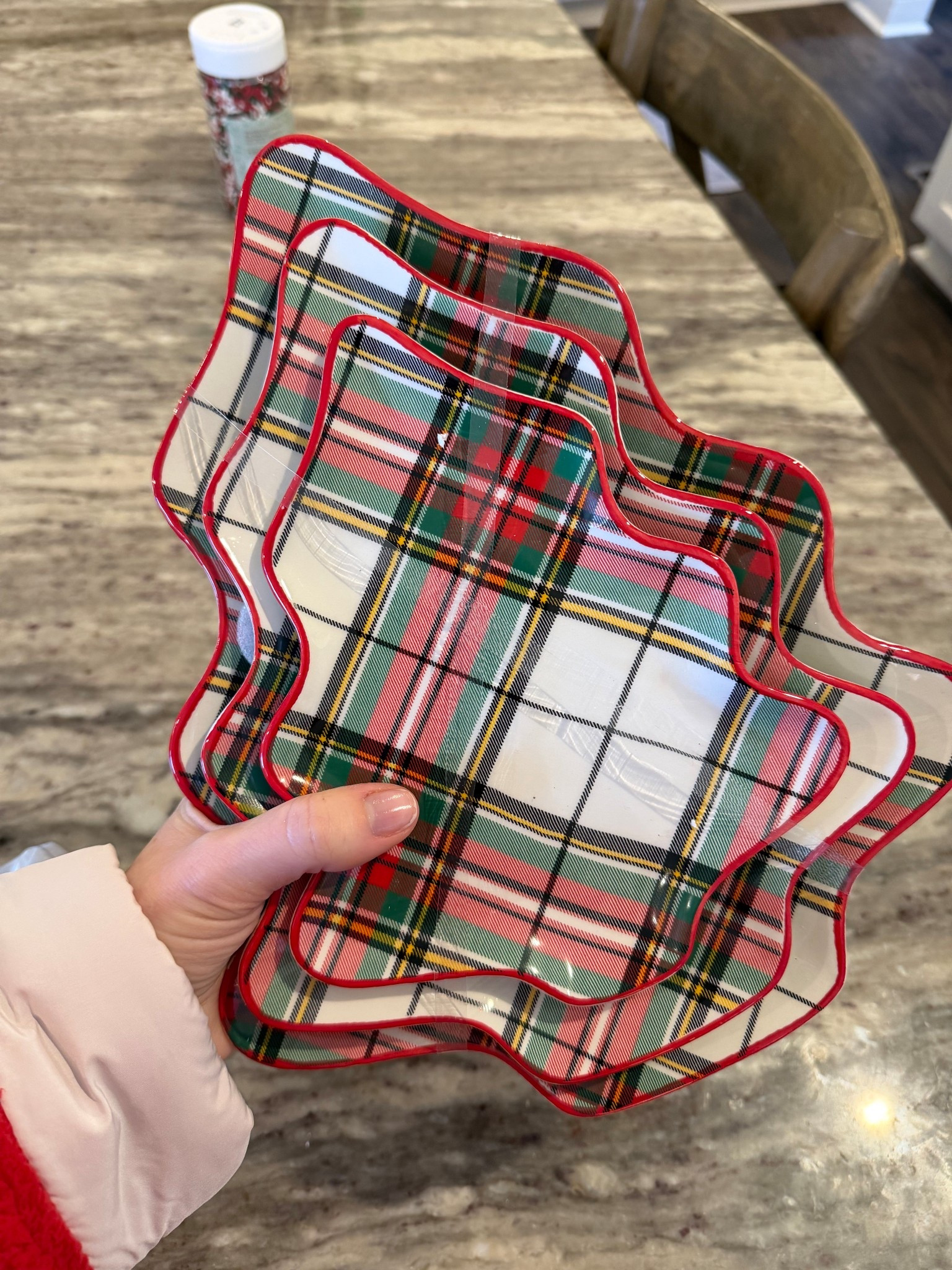 Cute tree plate set from Michael’s! 