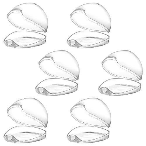 Accmor Pacifier Case, Pacifier Holder Case, Pacifier Container for Travel, BPA Free, Transparent, 6 Pack | Amazon (US)