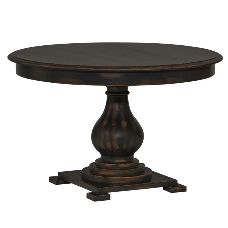 Evgenii Extendable Pedestal Dining Table | Wayfair North America