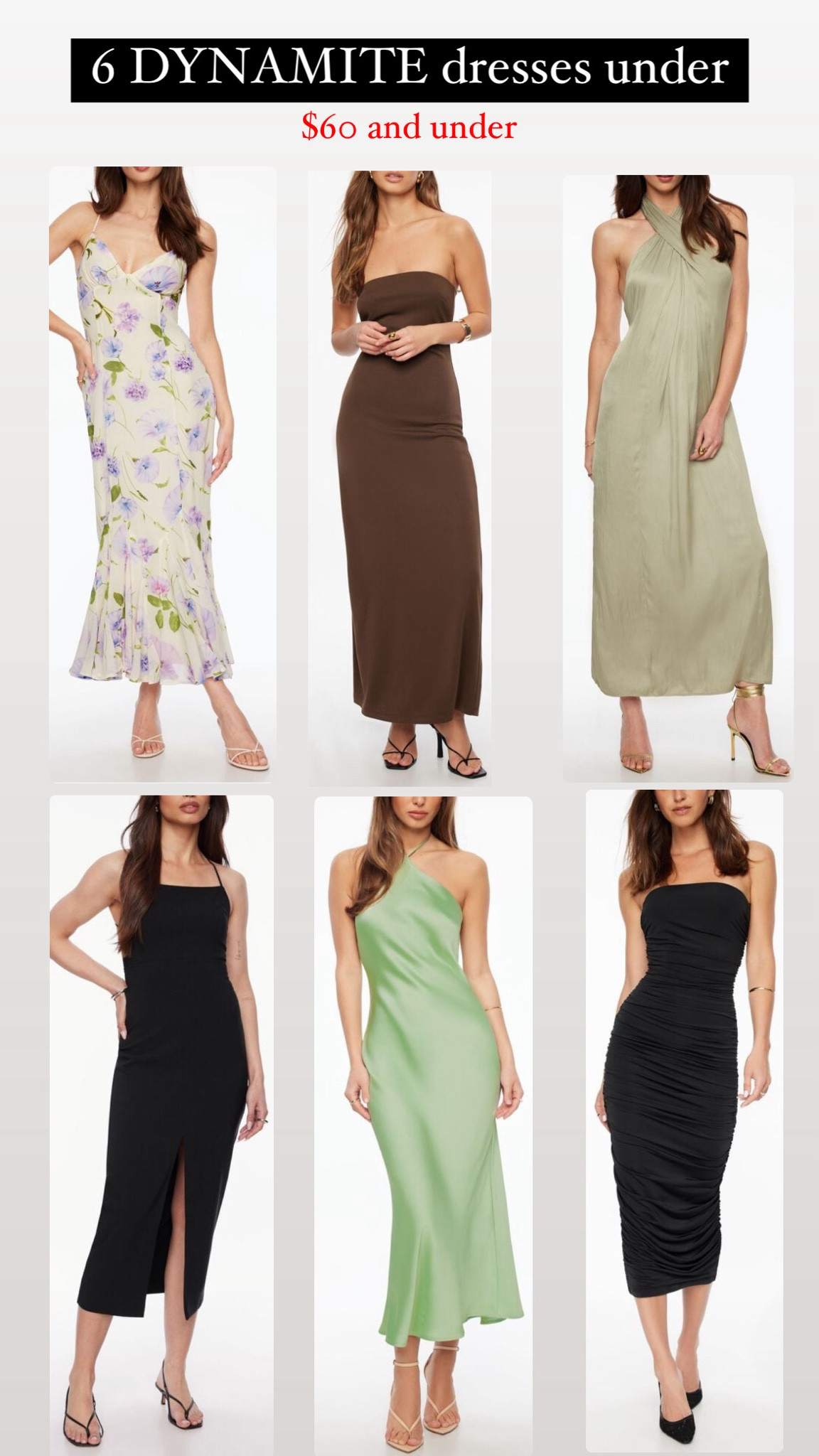 Wedding guest inspo, midi and maxi dresses, bodycon dress, satin dresses. Black tie dress. Wedding season! 

#LTKSummerSales #LTKMidsize #LTKxNSale