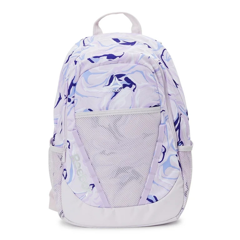 Reebok Women's Adult Eloise 17.5" Laptop Backpack, Lavender Fog Swirl - Walmart.com | Walmart (US)