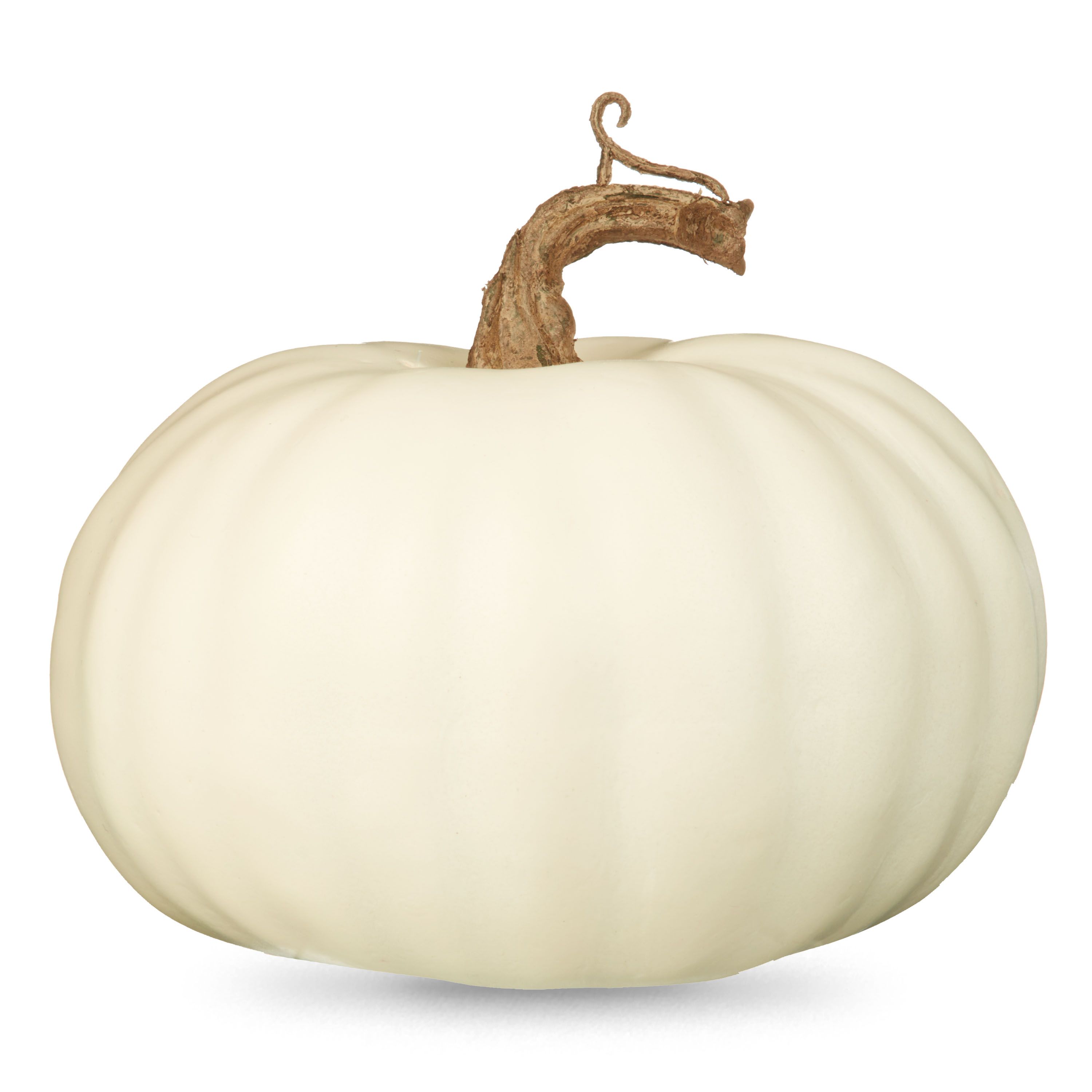Way to Celebrate Harvest Short Natural Pumpkin Cream with Speckles 6” x 5” | Walmart (US)