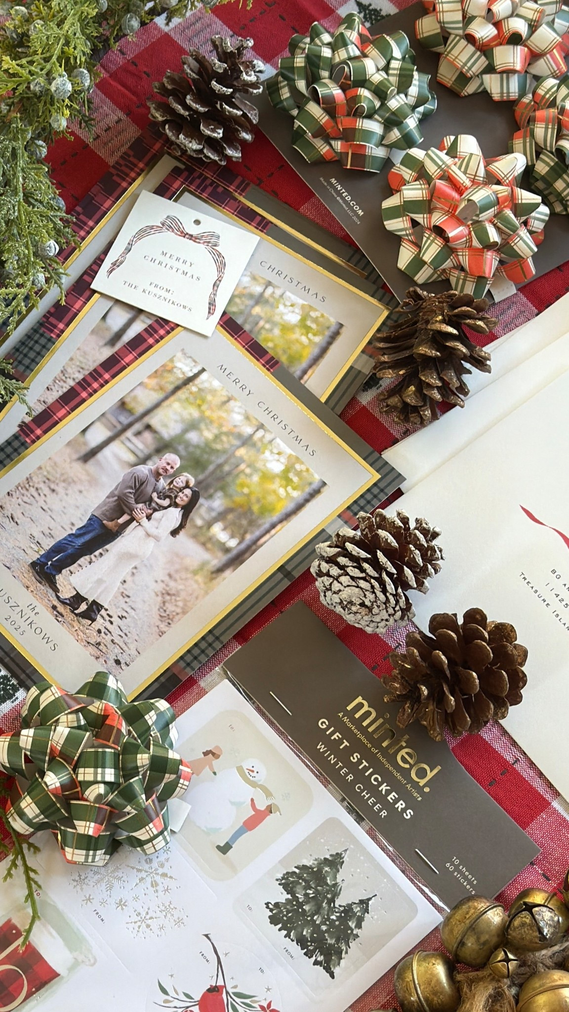 All of your holiday cards, and gift wrapping needs right from minted!

Use code OAKAVEHOUSE for 20% off Minted stationary and gifts, valid through 12/31/25  

#LTKSeasonal #LTKHoliday #LTKmomlife