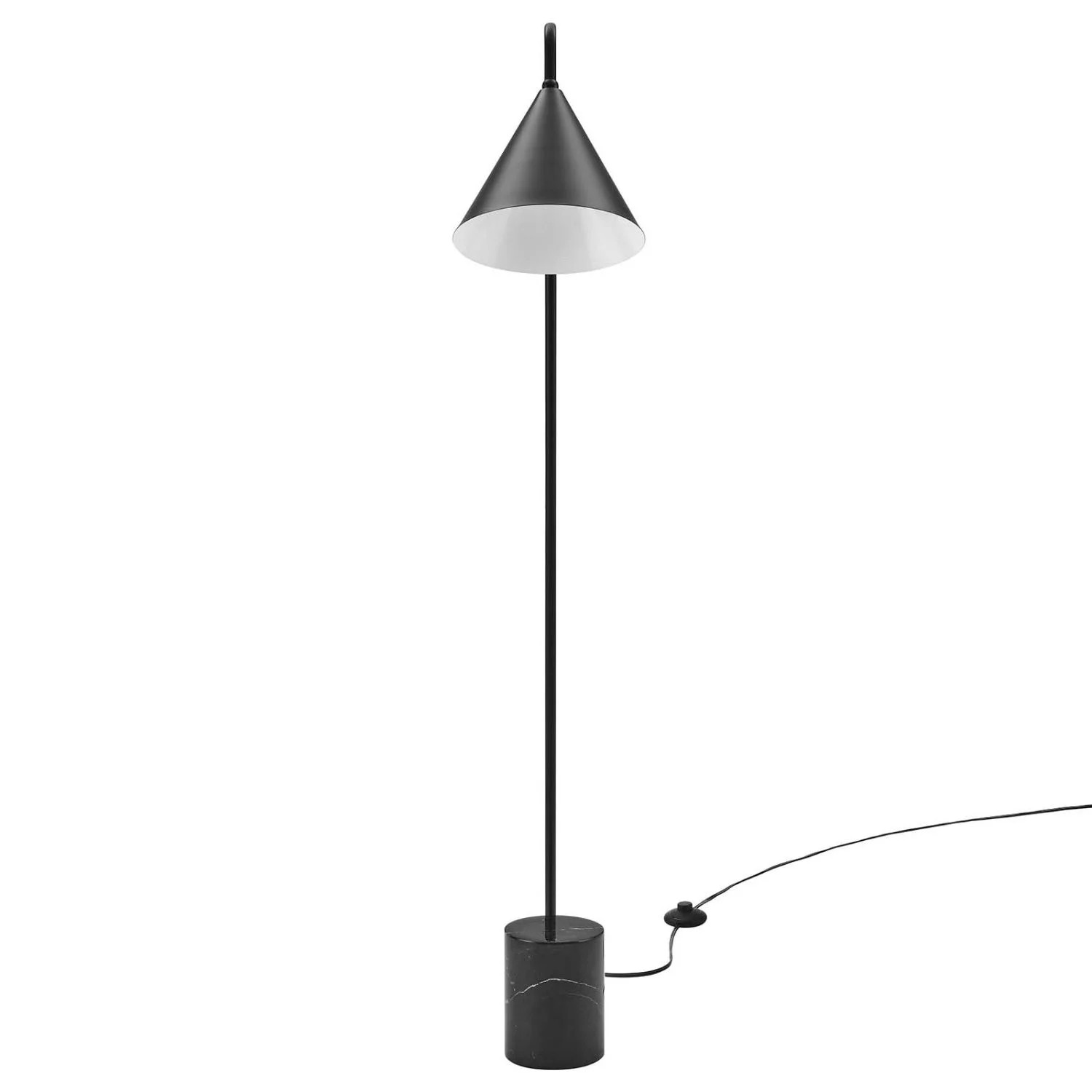 Floor Lamp Light, Black, Metal, Living Kitchen Cafe Bistro Hospitality Restaurant, Modern Contemp... | Walmart (US)