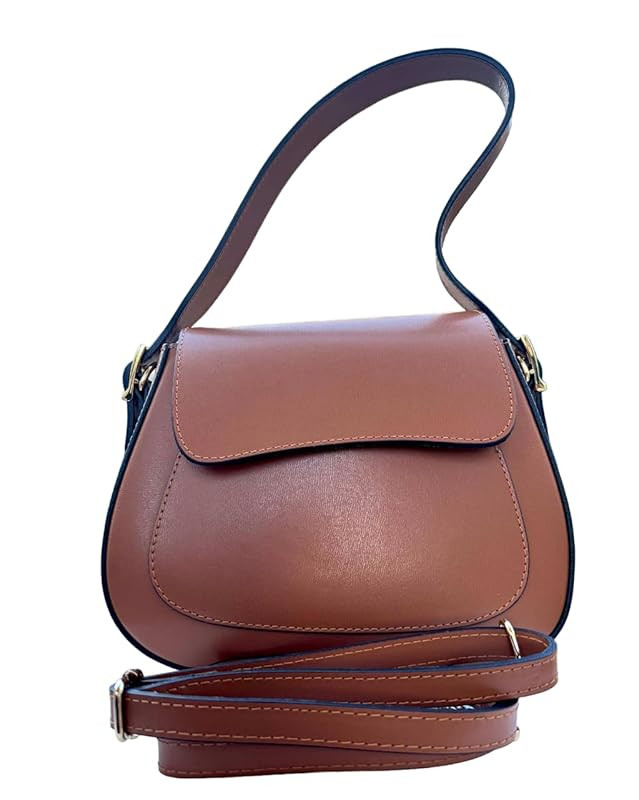 IVAN TROY Malia Italian Leather Shoulder Bag | Italian Leather Bags | Shoulder bag for women | Wo... | Amazon (US)