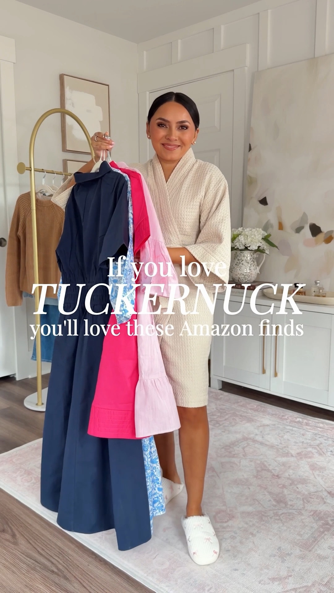 Amazon spring dresses that look like Tuckernuck!
For reference: I’m 5’0, 32b bra size, and 2/26 in bottoms, pear shaped. 
*Everything I share is unaltered! TTS means true to size. Between size 5-6.5 in shoes

Wearing a size small in every dress - TTS 
Clear heels size 5 TTS 


#LTKSaleAlert #LTKgrwm #LTKPetite

#LTKootd #LTKgrwm