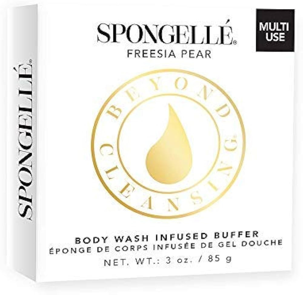Spongelle Freesia Pear Body Wash Infused Buffer | Amazon (US)