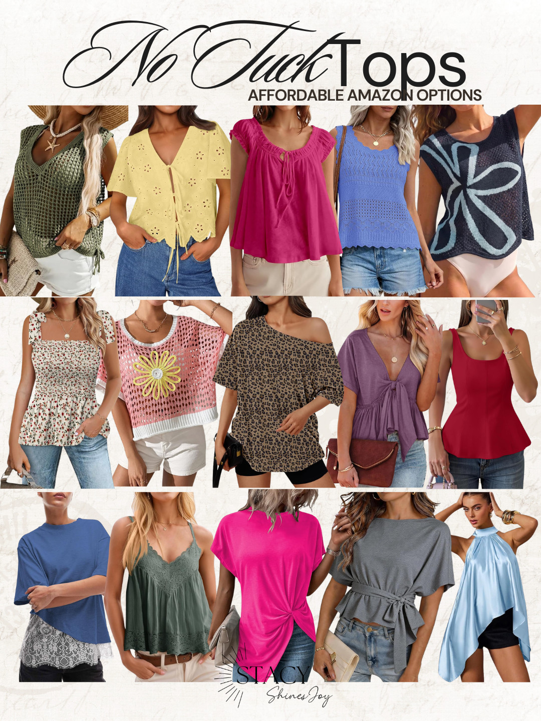 Love these affordable summer tops! Perfect for beach days or casual outings. Check them out for comfy and cute options! #SummerStyle #BeachWear 

 #LTKootd #LTKmomlife #LTKOver40