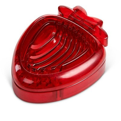 HIC Strawberry Slicer with Stainless Steel Wires, Red | Target