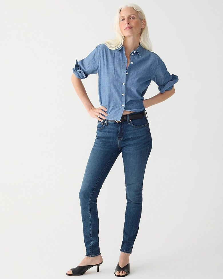 8" toothpick jean in Vista wash | J. Crew US