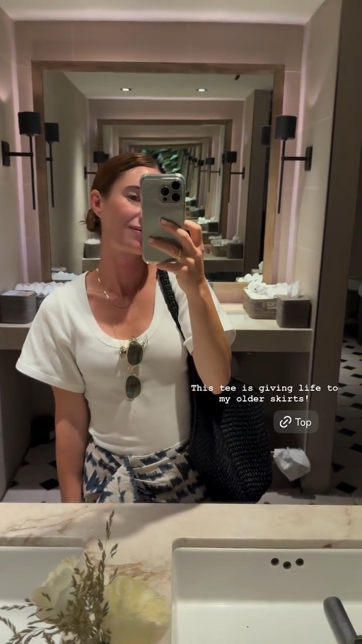 This shirt is breathing a new life to my older summer skirts and pants (the sleeves make it feel a bit more unique and the fit is really flattering)! 

#LTKSeasonal #LTKStyleTip #LTKTravel