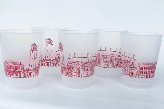 University of Alabama Campus Landmarks Frosted Roadie Cup 10 - Etsy | Etsy (US)